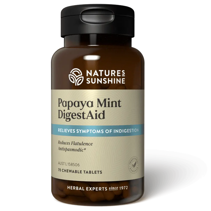 Nature's Sunshine Papaya Mint Digestaid