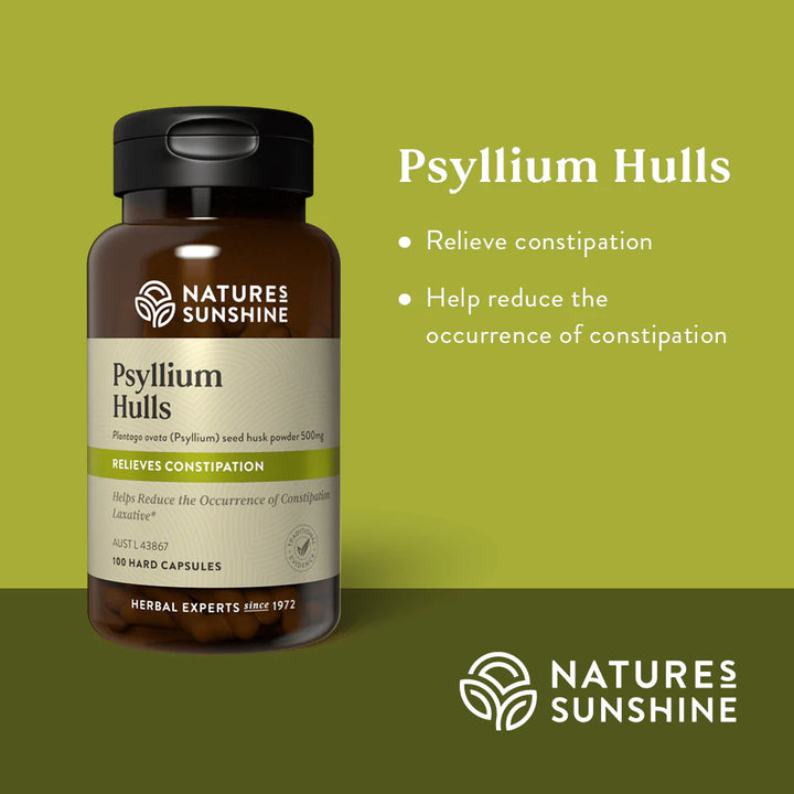 Nature's Sunshine Psyllium Hulls Benefits