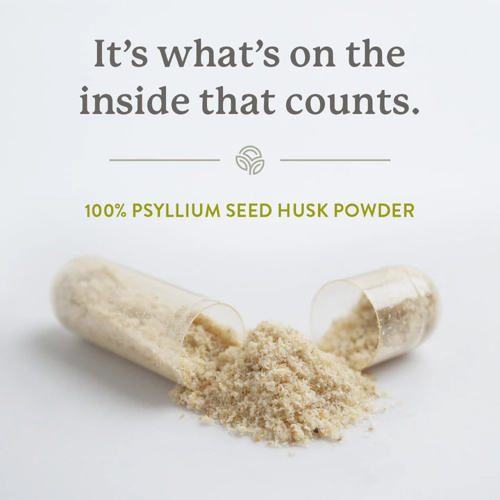 Nature's Sunshine Psyllium Hulls Inside
