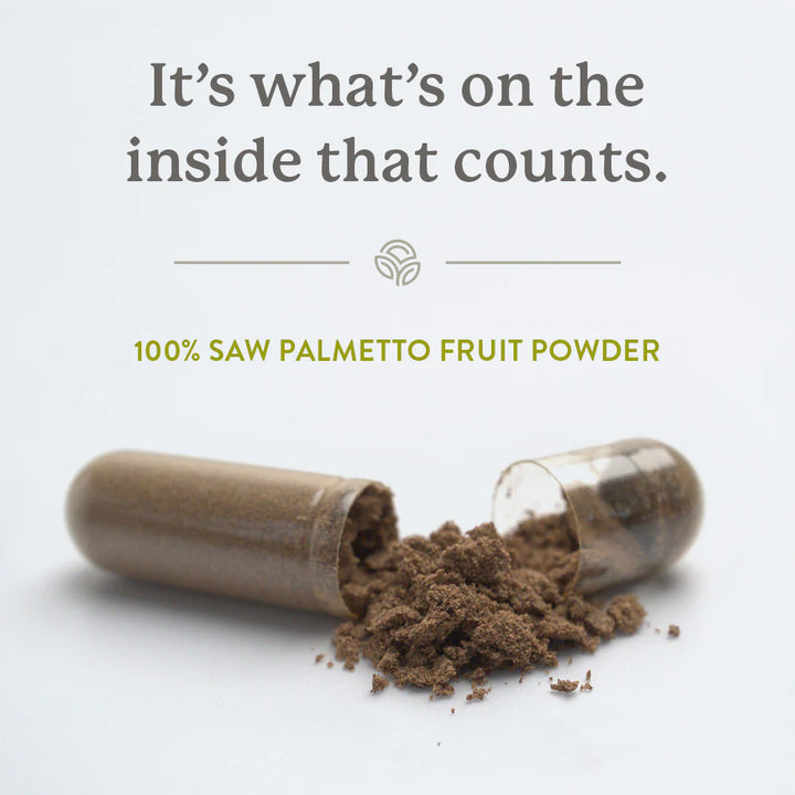 Nature's Sunshine Saw Palmetto Inside
