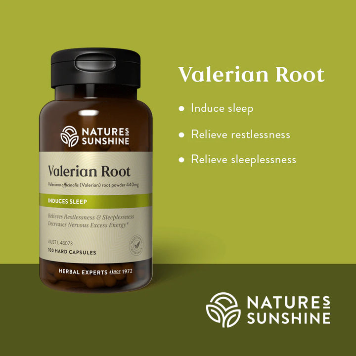 Nature's Sunshine Valerian Root Benefits