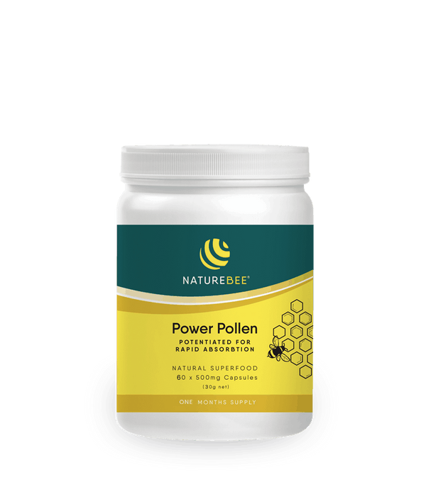 NatureBee Power Pollen 500mg - 60 capsules