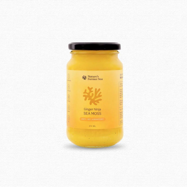 Natures Farmer Sea Sea Moss Gel - Ginger Ninja 375 ml