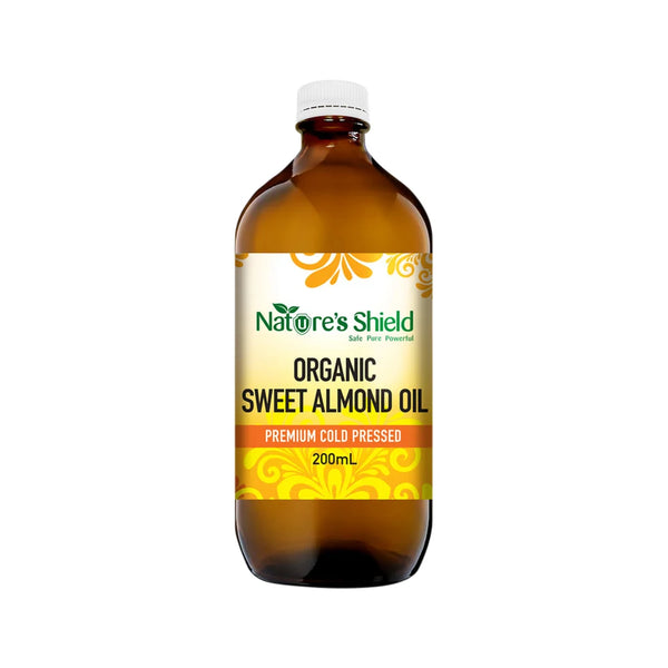 Natures Shield Organic Sweet Almond Oil 200ml