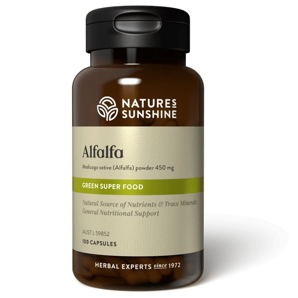 Natures Sunshine Alfalfa 450Mg