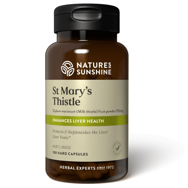 Natures Sunshine St Mary Thistle 500mg