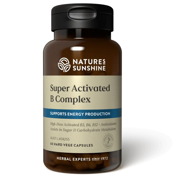 Natures Sunshine Super Activated B Complex