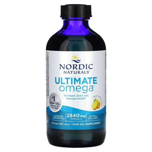 Nordic Naturals Lemon Omega 3 237ml