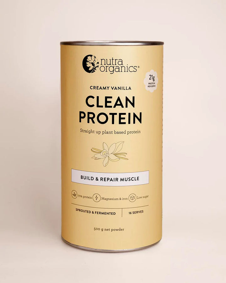 Nutra Organics Clean Protein Vanilla