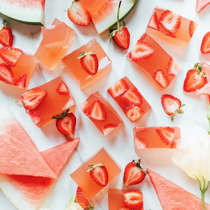 Nutra Organics Collagen Beauty with Verisol And Vitamin C Watermelon Strawberry Jelly