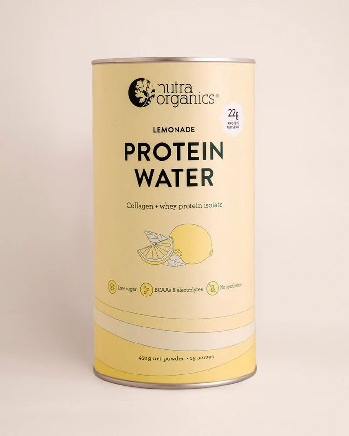 Nutra Organics Protein Water Lemonade 450g