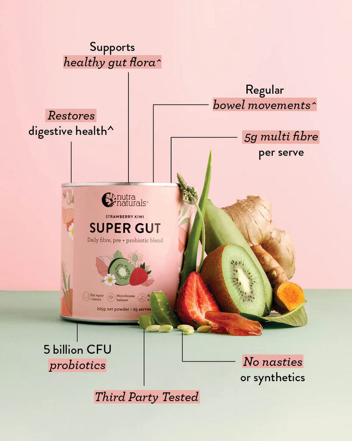 Super Gut | Nutra Organics | The Vitamin Outlet