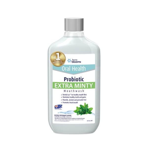 Oral Health Probiotic Mouthwash Peppermint 375ml