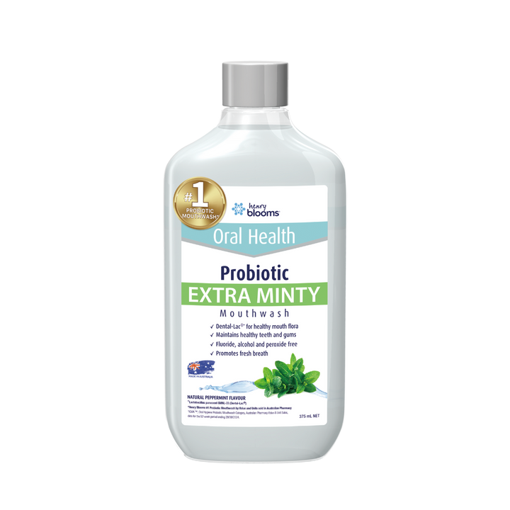 Oral Health Probiotic Mouthwash Peppermint 375ml