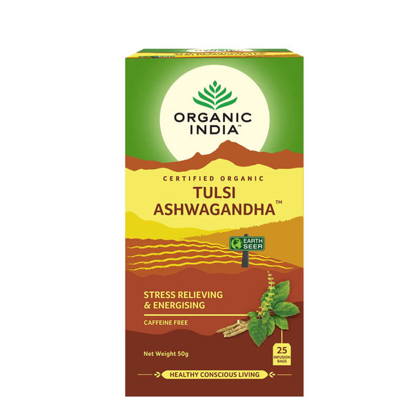 Organic India Tulsi Ashwagandha  25 Teabags