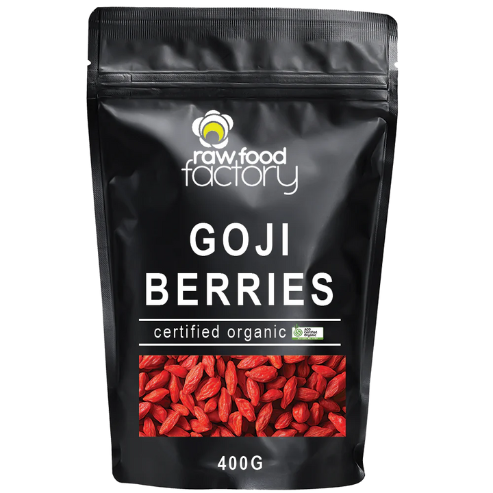 Organic Goji Berries | Raw Food Factory | The Vitamin Outlet