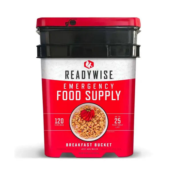 Readywise Emergency Breakfast Bucket 120 serves