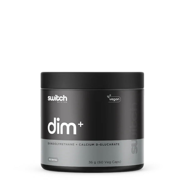 Switch Nutrition DIM (Diinollymethane + Calcium D-Glucarate) 600mg