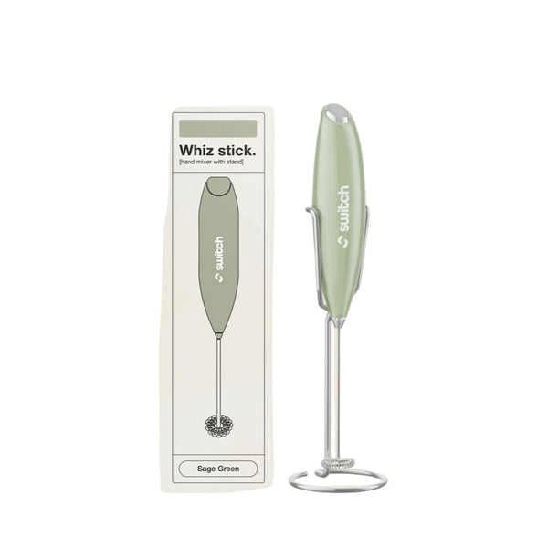 Switch Nutrition Whiz Stick Electric Mixer Sage Green