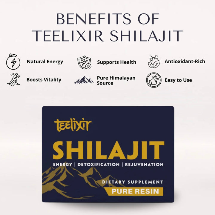 Teelixir Shilajit 30g Benefits