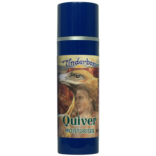 Cylindrical container with a blue lid and label featuring an eagle and text on a white background