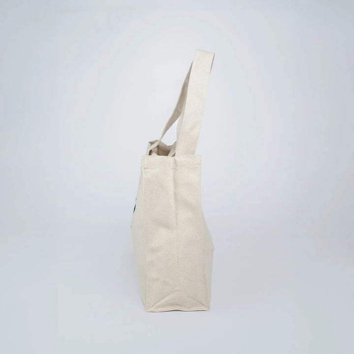 True Protein Premium Canvas Tote Bag Side View