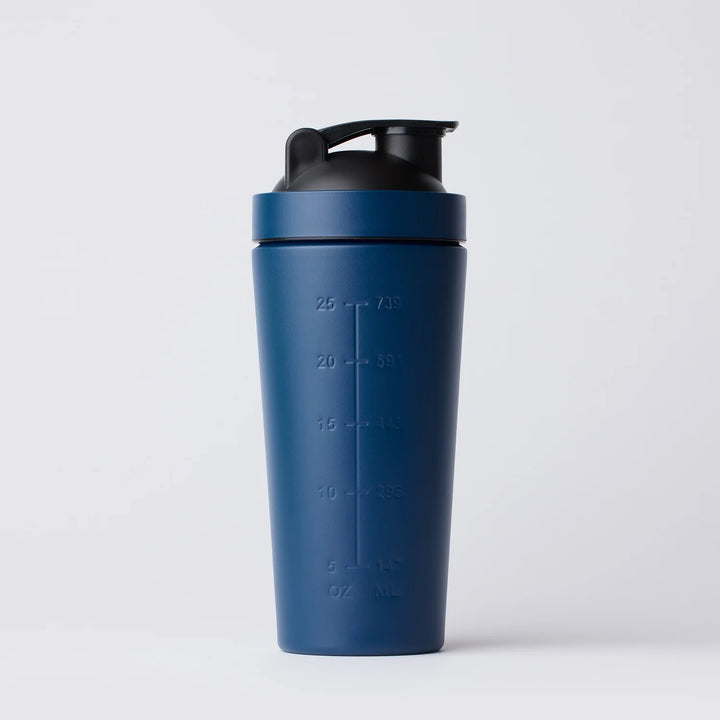 True Protein Stainless Steel Shaker 800ml markings